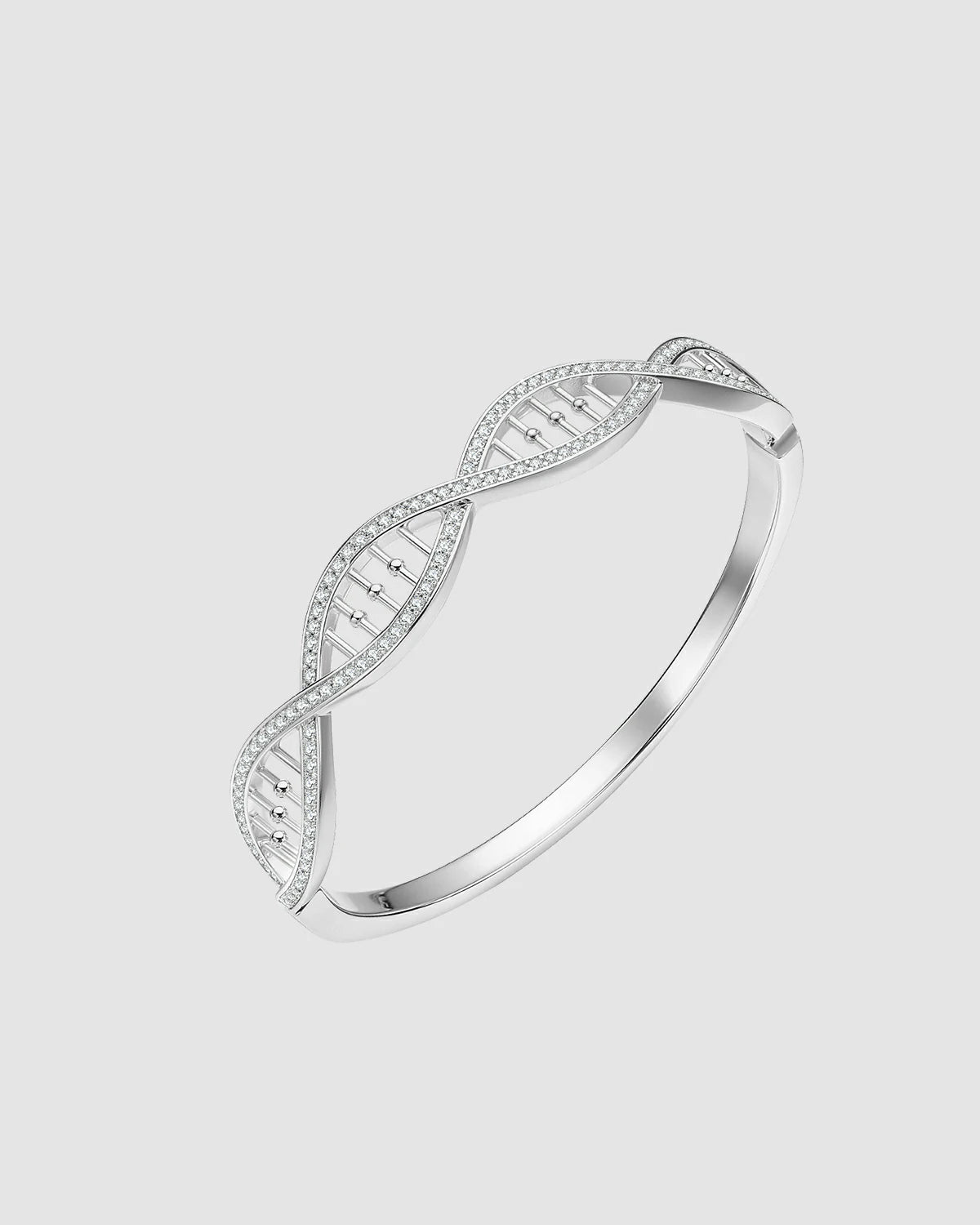 DNA Bangle
Gold Spiral Bangle
925 Silver Bangle
Spiral Bangle
Gene Jewelry
Statement Bangle
Everyday Elegance
Unique Bangle Design
Gift For Her
Modern jewelry