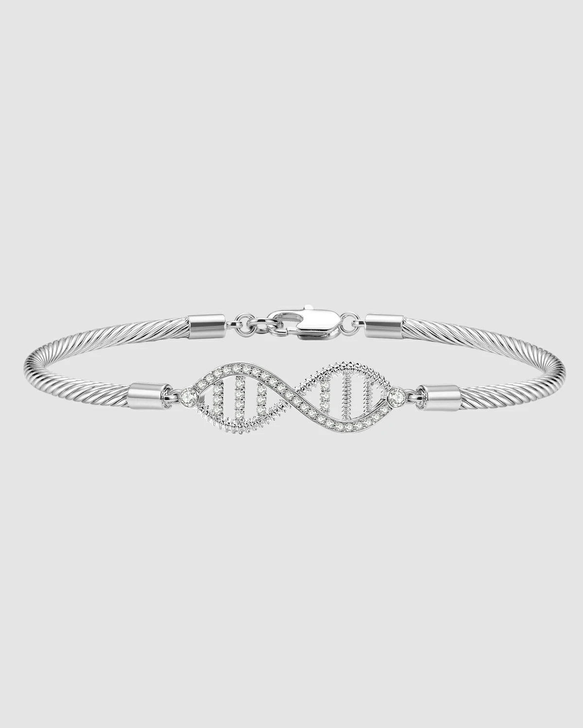 Gold Chain Bracelet
DNA Bracelet
925 Silver Bracelet
Twisted Chain Bracelet
Gene Jewelry
Everyday Elegance
Minimalist Bracelet
Genetic Code Jewelry
Unique Design Luxury Bangle
Elegant Daily Wear Bangle