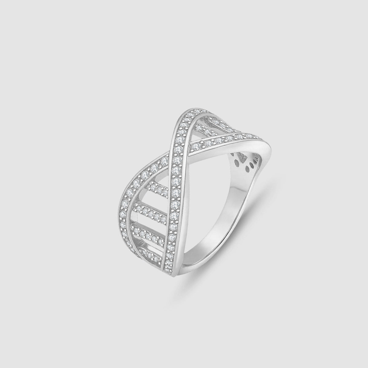 Helix Trace Gene · Full-Diamond Cross DNA Ring
