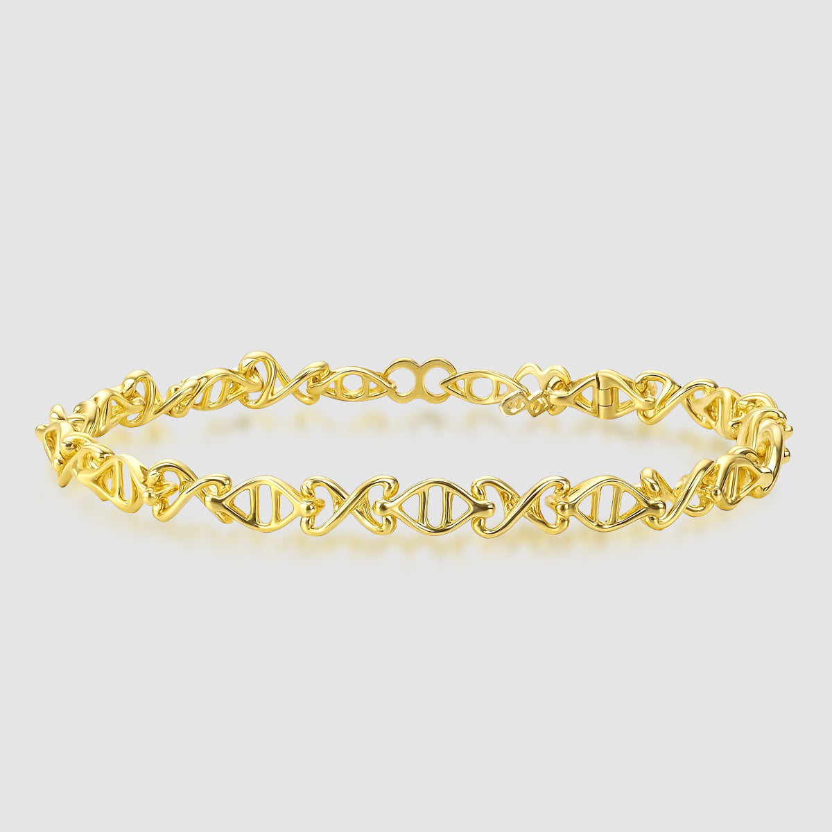 Linked Life Gene · DNA Segment Gold Bracelet