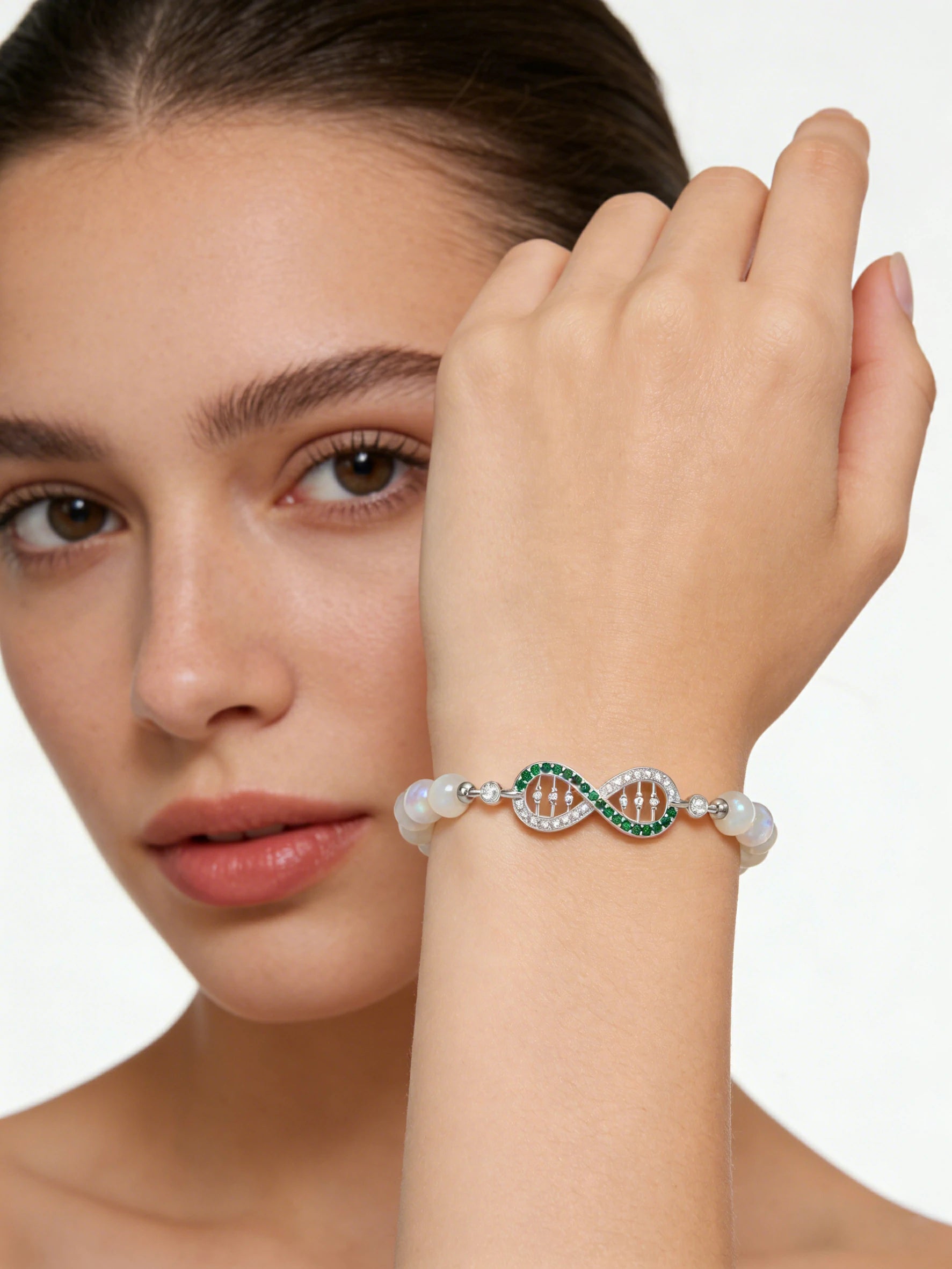 Elegant Bracelet
DNA Infinity Jewelry DNA
Healing Crystal Bracelet
Elegant Everyday Jewelry
Symbolic Bracelet
Moon Glow Accessories
Symbolic Bracelet
Spiritual Healing Wear
Delicate Handmade