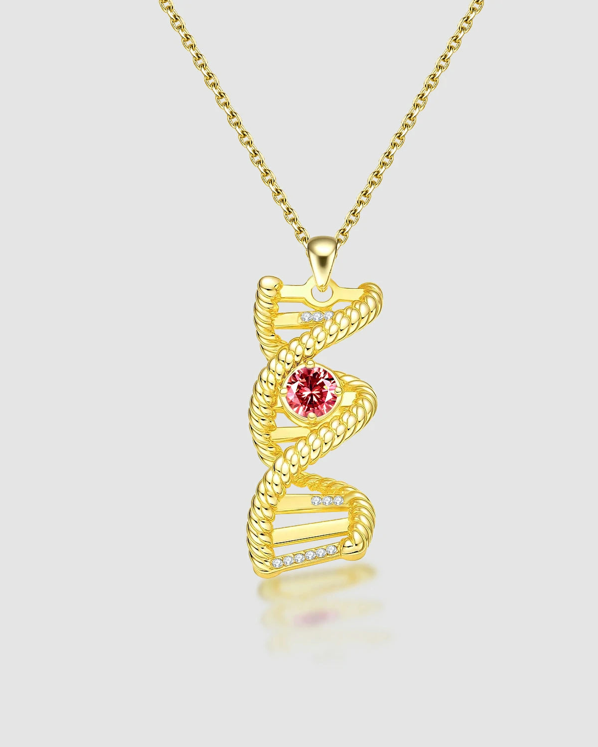 Blazing Gene DNA Pendant
Twisted Ruby Gene Necklace
Life Code Ruby Necklace
Unique Design Twisted Gene Pendant
Ruby-Embedded DNA Necklace
Luxury Blazing Symbol Pendant
One-of-a-Kind Twisted Ruby Necklace
Designer Blazing Gene Pendant
Daily Wear Ruby DNA Necklace
