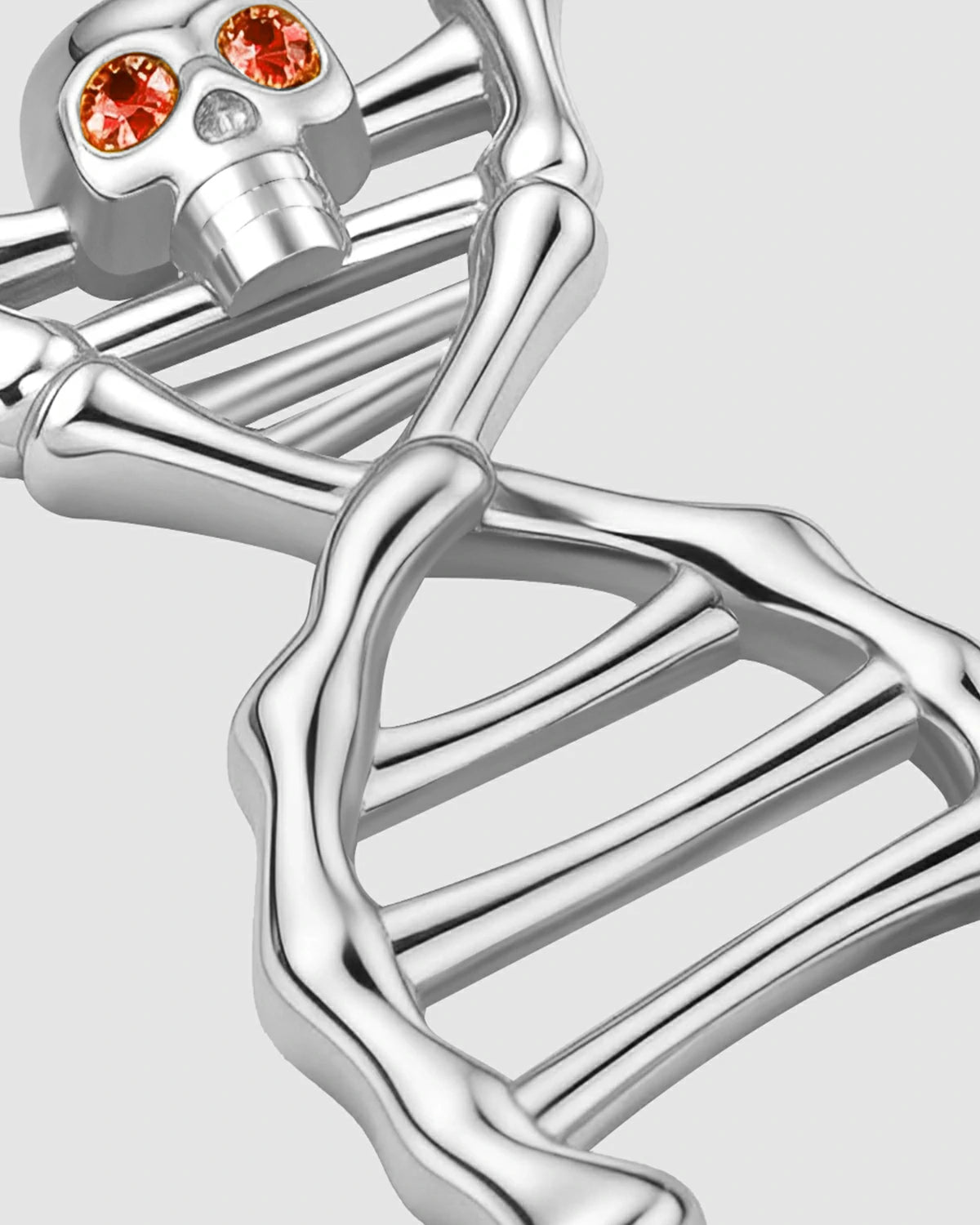 Bone Sequence Gene DNA Pendant
Skull-Embedded Gene Necklace
Life Code Skull Necklace
Unique Design Skull Gene Pendant
Ruby-Eyed DNA Necklace
Luxury Dark Gene Pendant
One-of-a-Kind Bone Sequence Skull Necklace
Designer Bone Sequence Gene Pendant
Daily Wear Skull DNA Necklace