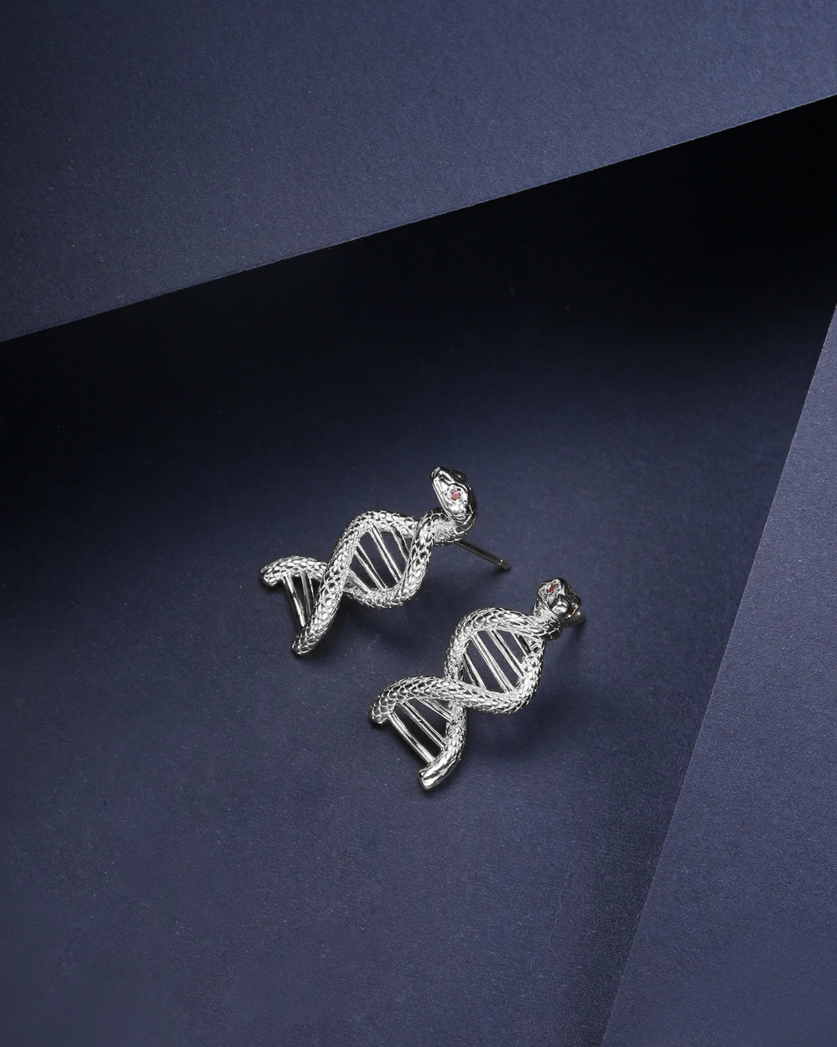 Scarlet-Eyed Serpent Asymmetric Earrings
DNA Chain Snake Earrings
Ruby Snake Head Earrings
Unique Design Asymmetric Earrings
Life Symbol Snake Earrings
Personalized DNA Chain Earrings
Luxury Serpent Totem Earrings
Designer Asymmetric Earrings
One-of-a-Kind Snake DNA Earrings