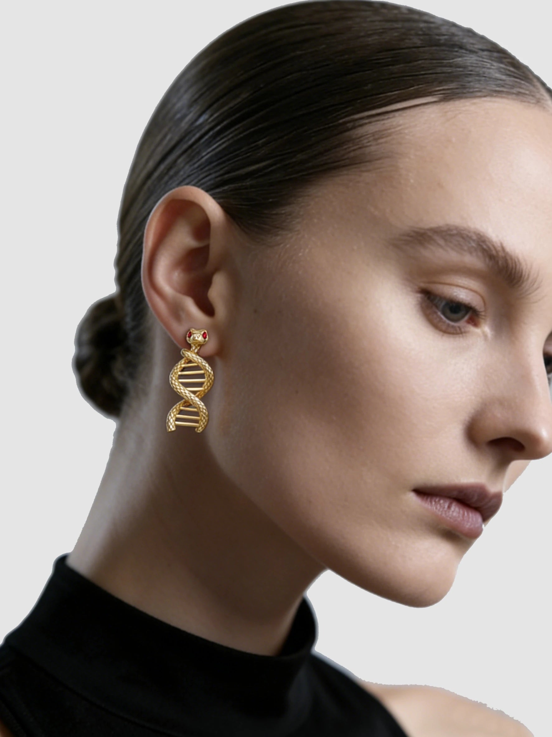 Scarlet-Eyed Serpent Asymmetric Earrings
DNA Chain Snake Earrings
Ruby Snake Head Earrings
Unique Design Asymmetric Earrings
Life Symbol Snake Earrings
Personalized DNA Chain Earrings
Luxury Serpent Totem Earrings
Designer Asymmetric Earrings
One-of-a-Kind Snake DNA Earrings