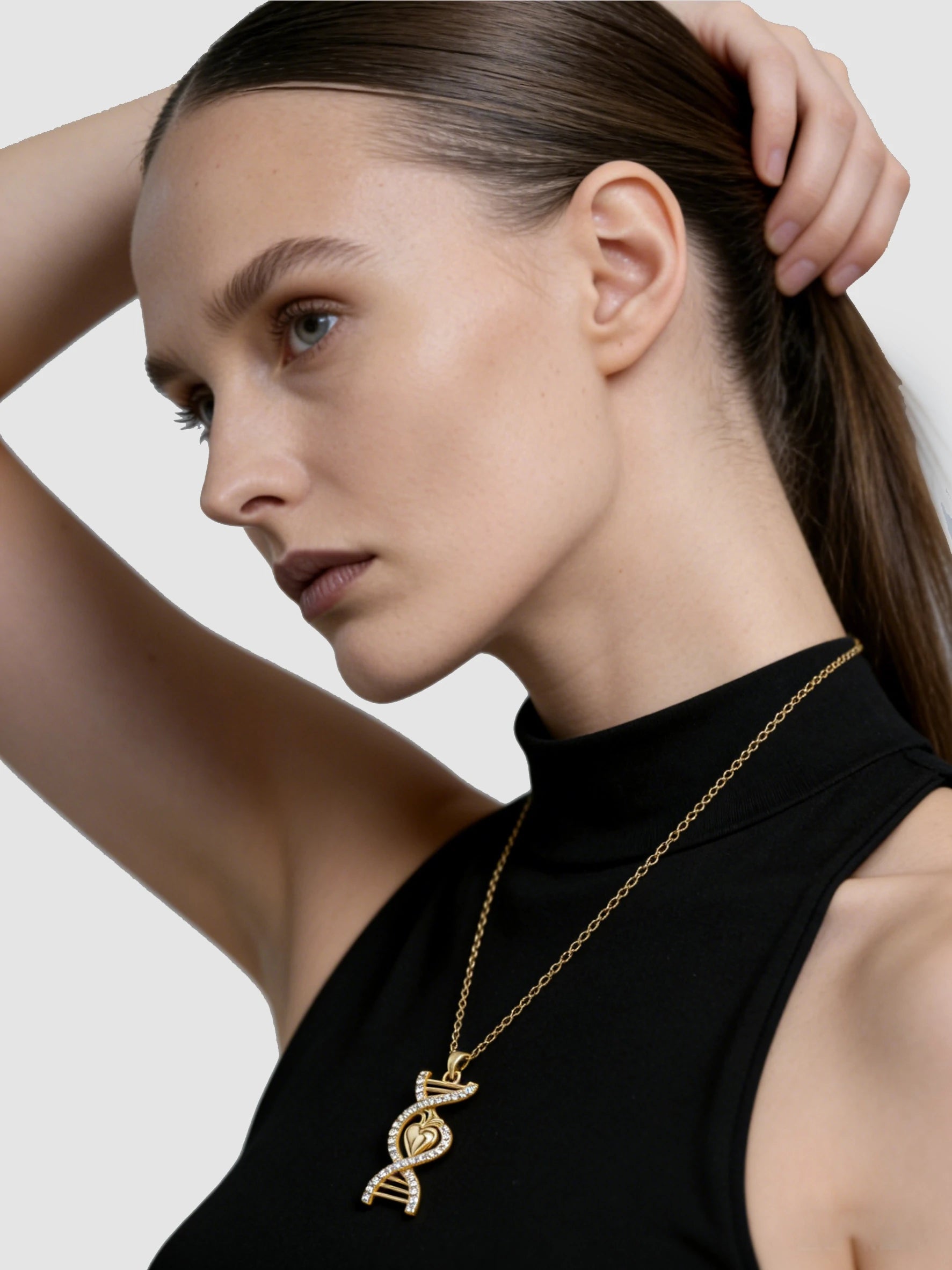 Heart-Linked Gene DNA Pendant
Diamond-Studded Heart Gene Necklace
Life Code Heart Necklace
Unique Design Heart Gene Pendant
Sparkling Heart-Linked DNA Necklace
Luxury Heartbeat Gene Pendant
One-of-a-Kind Diamond Heart Necklace
Designer Heart-Linked Gene Pendant
Daily Wear Heart DNA Necklace