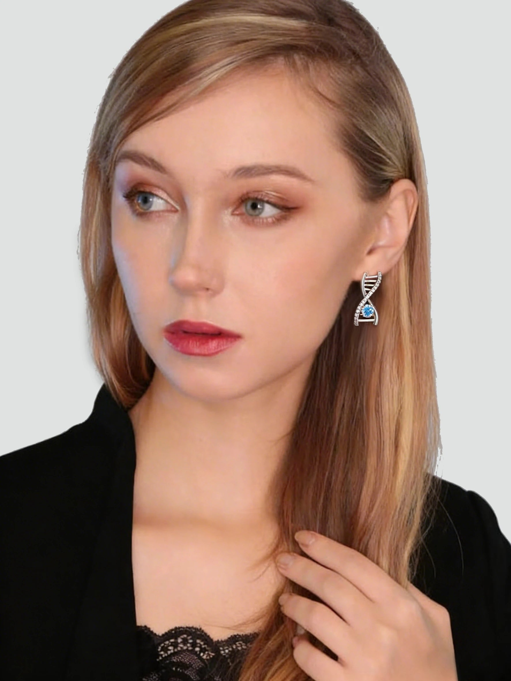Unique Design Ice Blue Gene Earrings
One-of-a-Kind Asymmetric DNA Earrings
Luxury Cool Gene Earrings
Life Code Topaz Earrings
Ice Blue Gene DNA Earrings
Double Helix Diamond-Topaz Earrings
Designer Ice Blue Gene Earrings
Daily Wear Ice Blue DNA Earrings
Asymmetric Topaz Earrings