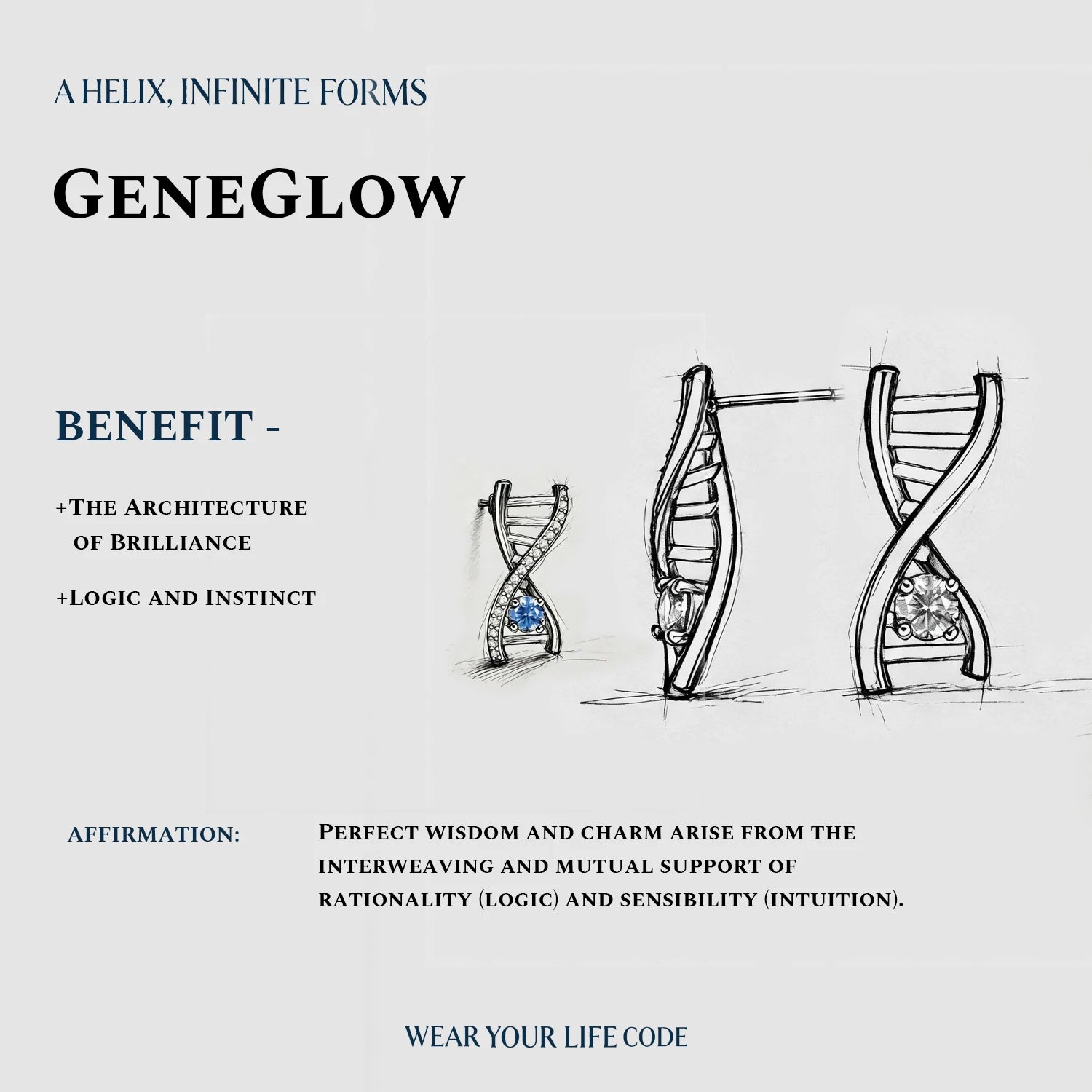 Unique Design Ice Blue Gene Earrings
One-of-a-Kind Asymmetric DNA Earrings
Luxury Cool Gene Earrings
Life Code Topaz Earrings
Ice Blue Gene DNA Earrings
Double Helix Diamond-Topaz Earrings
Designer Ice Blue Gene Earrings
Daily Wear Ice Blue DNA Earrings
Asymmetric Topaz Earrings