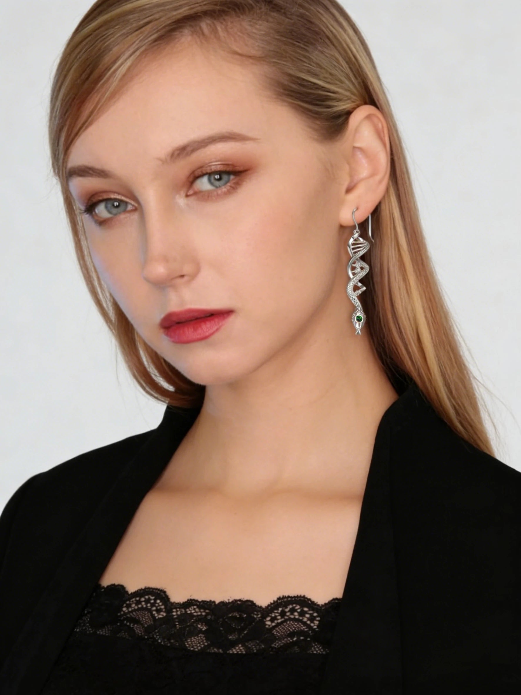 Unique Design Serpent Eye Gene Earrings
Serpent's Gaze DNA Drop Earrings
One-of-a-Kind Asymmetric DNA Drop Earrings
Luxury Mysterious Gene Earrings
Life Code Serpent Earrings
Emerald & Diamond Drop Earrings
Double Helix Serpent Drop Earrings
Designer Serpent's Gaze Earrings
Daily Wear Serpent DNA Earrings