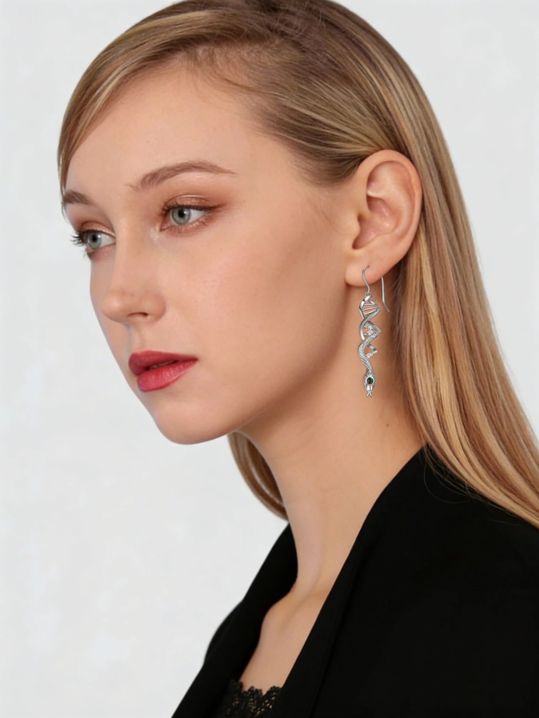 Unique Design Serpent Eye Gene Earrings
Serpent's Gaze DNA Drop Earrings
One-of-a-Kind Asymmetric DNA Drop Earrings
Luxury Mysterious Gene Earrings
Life Code Serpent Earrings
Emerald & Diamond Drop Earrings
Double Helix Serpent Drop Earrings
Designer Serpent's Gaze Earrings
Daily Wear Serpent DNA Earrings