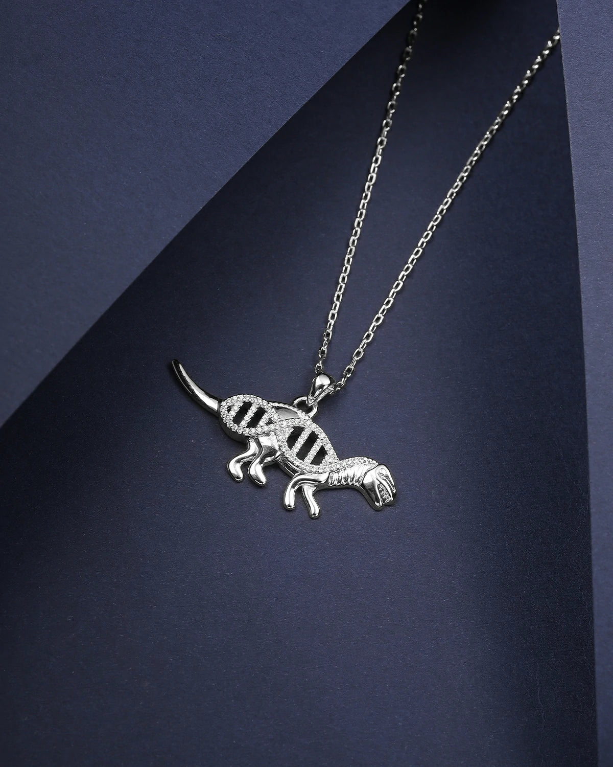 Stardust Prehistory Dinosaur Pendant
Diamond-Studded Dinosaur DNA Necklace
Life Code Diamond Dinosaur Necklace
Unique Design Dinosaur DNA Pendant
Sparkling Gene Chain Dinosaur Necklace
Luxury Prehistoric Stardust Pendant
One-of-a-Kind Diamond Dinosaur Necklace
Designer Stardust Prehistory Pendant
Daily Wear Dinosaur DNA Necklace
