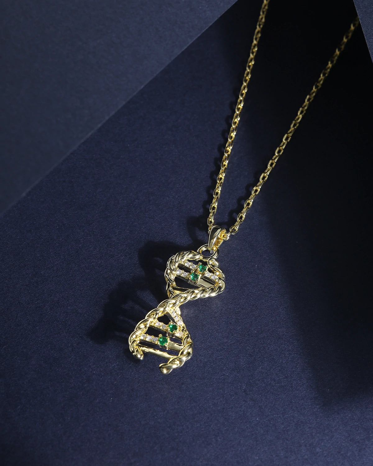 Life Vine DNA Helix Necklace
Life Vine Gene Pendant
Twisted DNA Emerald Necklace
Unique Design DNA Helix Pendant
Emerald Gene Chain Necklace
Luxury Life Symbol Pendant
One-of-a-Kind Twisted DNA Necklace
Designer Life Vine Pendant
Daily Wear Elegant Gene Necklace