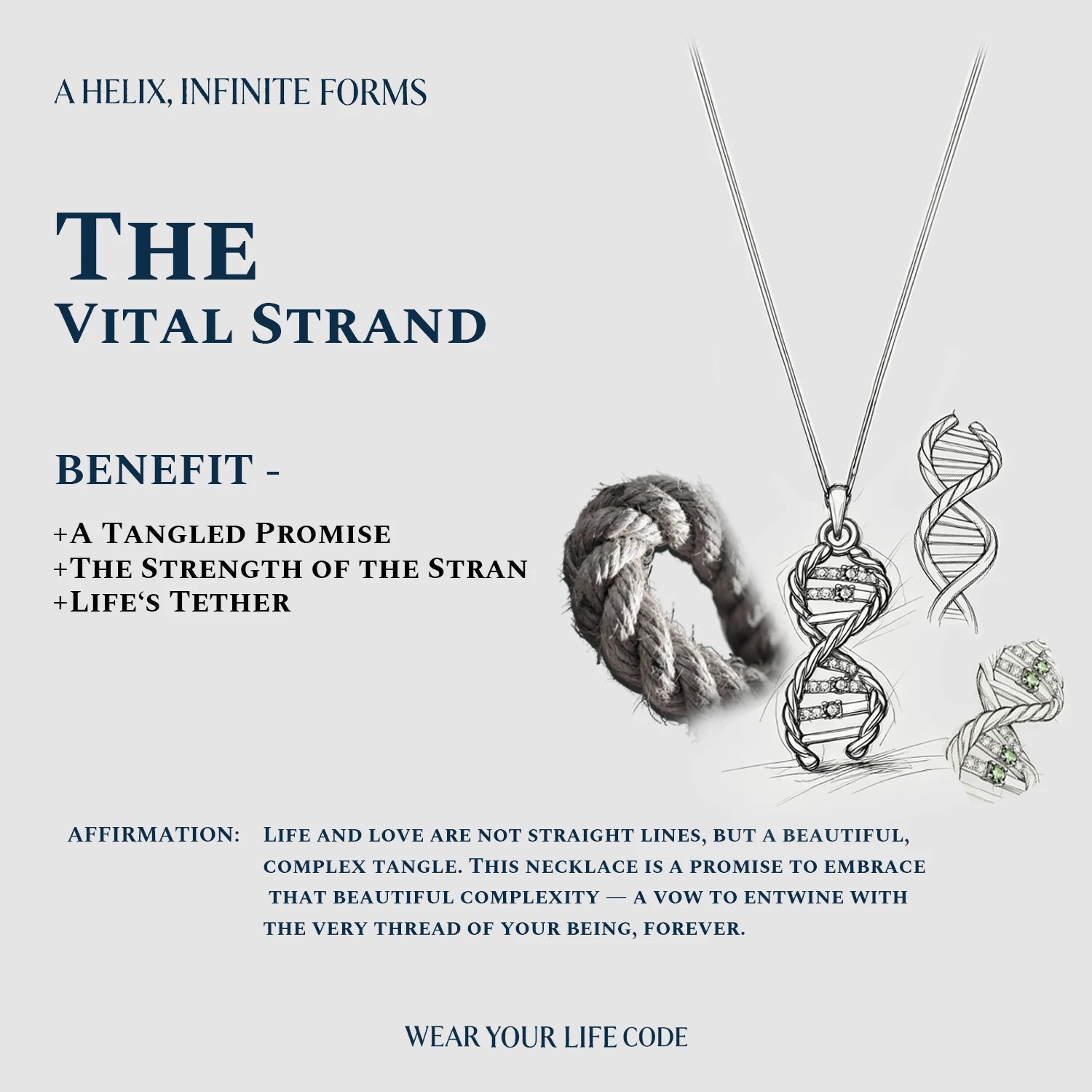 Life Vine DNA Helix Necklace
Life Vine Gene Pendant
Twisted DNA Emerald Necklace
Unique Design DNA Helix Pendant
Emerald Gene Chain Necklace
Luxury Life Symbol Pendant
One-of-a-Kind Twisted DNA Necklace
Designer Life Vine Pendant
Daily Wear Elegant Gene Necklace