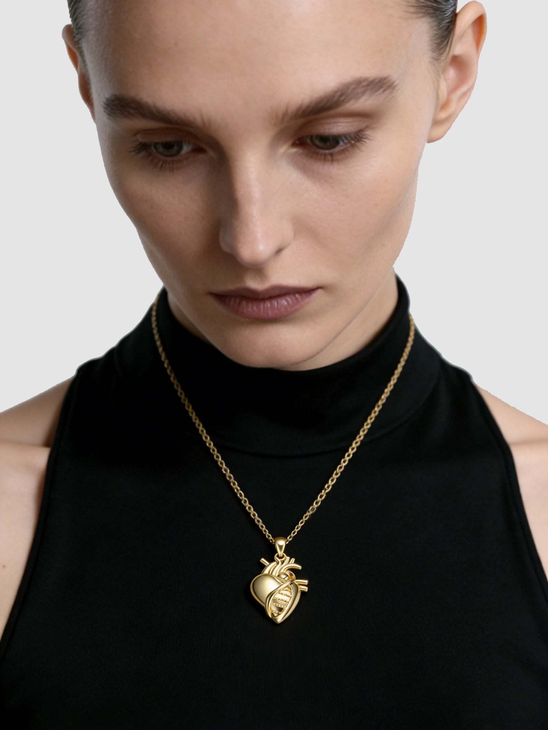 Heartbeat Gene Heart Pendant
3D Heart DNA Necklace
Life Code Heart Necklace
Unique Design Heart DNA Pendant
Gene Chain Heart Necklace
Luxury Life Symbol Pendant
One-of-a-Kind 3D Heart Necklace
Designer Heartbeat Gene Pendant
Daily Wear Heart DNA Necklace