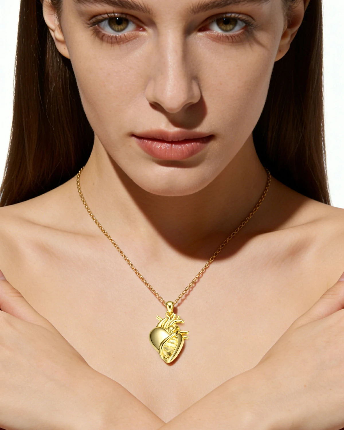 Heartbeat Gene Heart Pendant
3D Heart DNA Necklace
Life Code Heart Necklace
Unique Design Heart DNA Pendant
Gene Chain Heart Necklace
Luxury Life Symbol Pendant
One-of-a-Kind 3D Heart Necklace
Designer Heartbeat Gene Pendant
Daily Wear Heart DNA Necklace