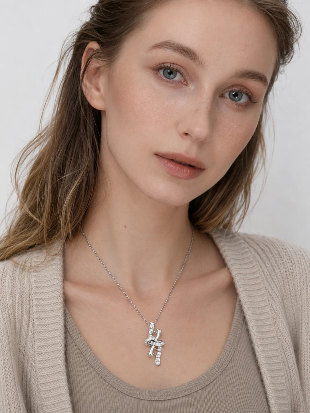 Ribbon Gene · DNA Double Helix Pendant