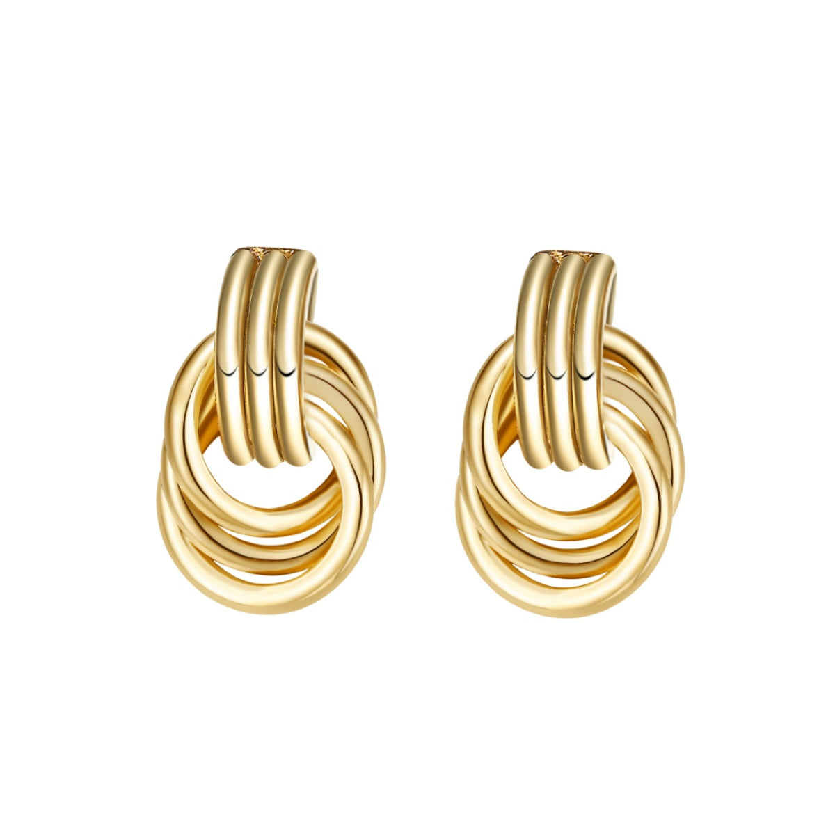 ENVYOU Knot Stud Earrings