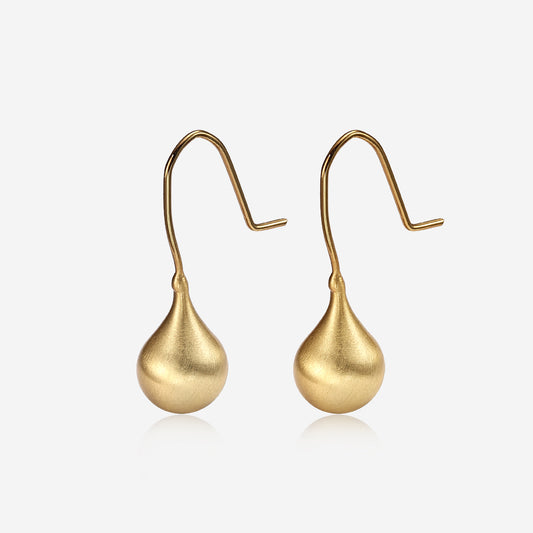 ENVYOU Teardrop Hanging Earrings