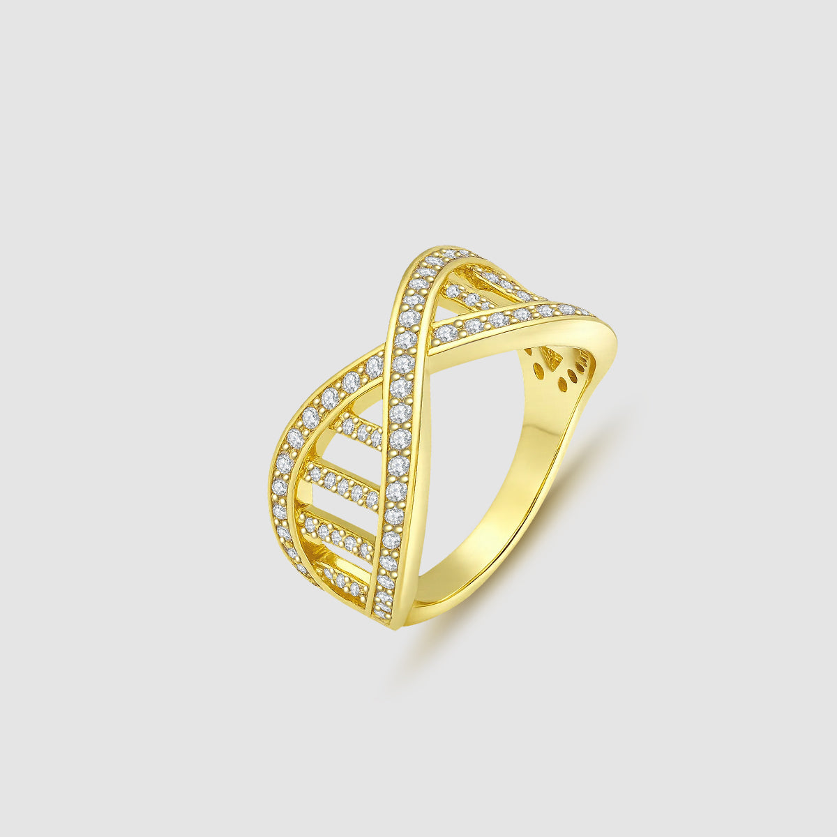 Helix Trace Gene · Full-Diamond Cross DNA Ring