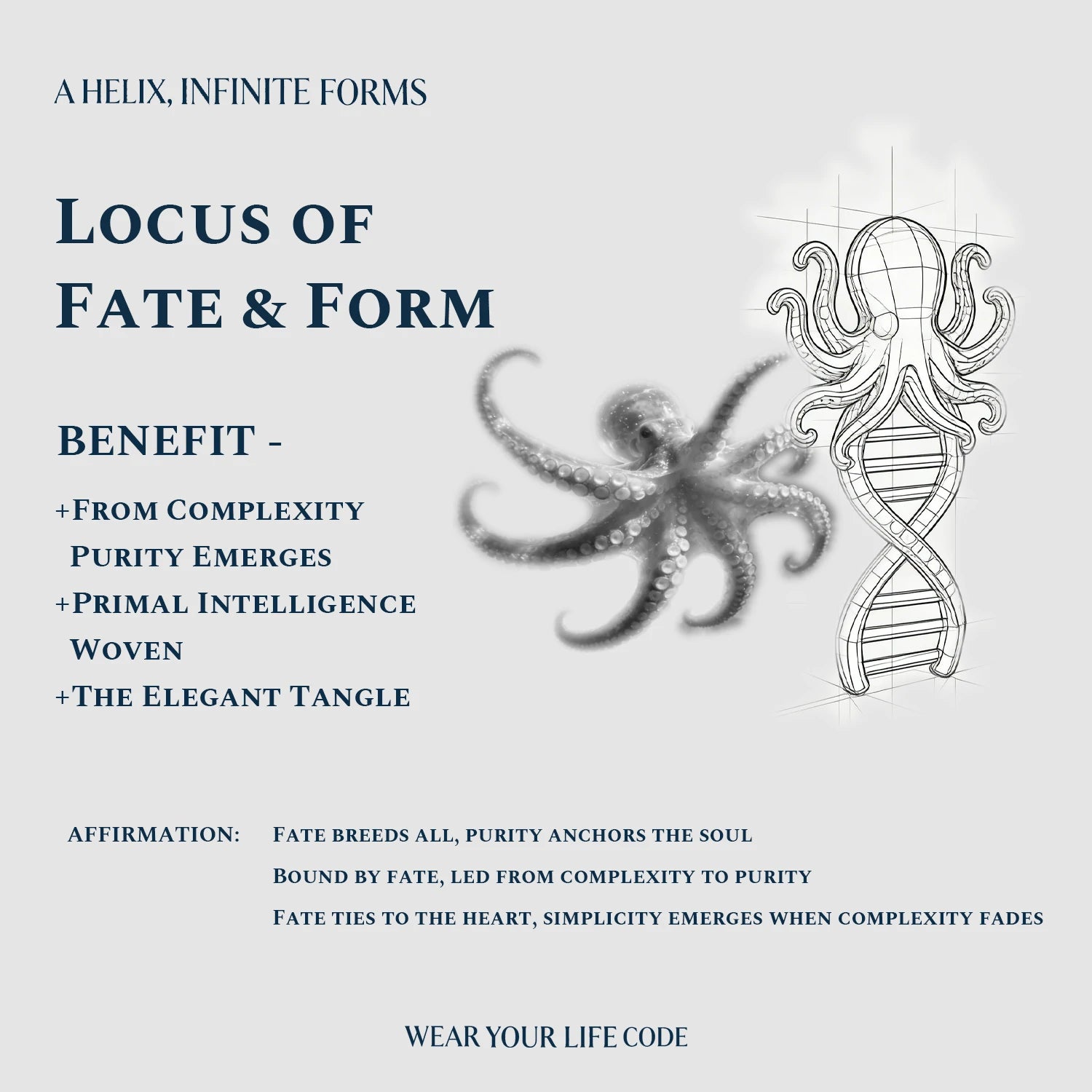 Abyssal Gene DNA Pendant
Octopus-Embedded Gene Necklace
Life Code Octopus Necklace
Unique Design Octopus Gene Pendant
Abyssal Texture DNA Necklace
Luxury Marine Gene Pendant
One-of-a-Kind Octopus-Embedded Necklace
Designer Abyssal Gene Pendant
Daily Wear Octopus DNA Necklace