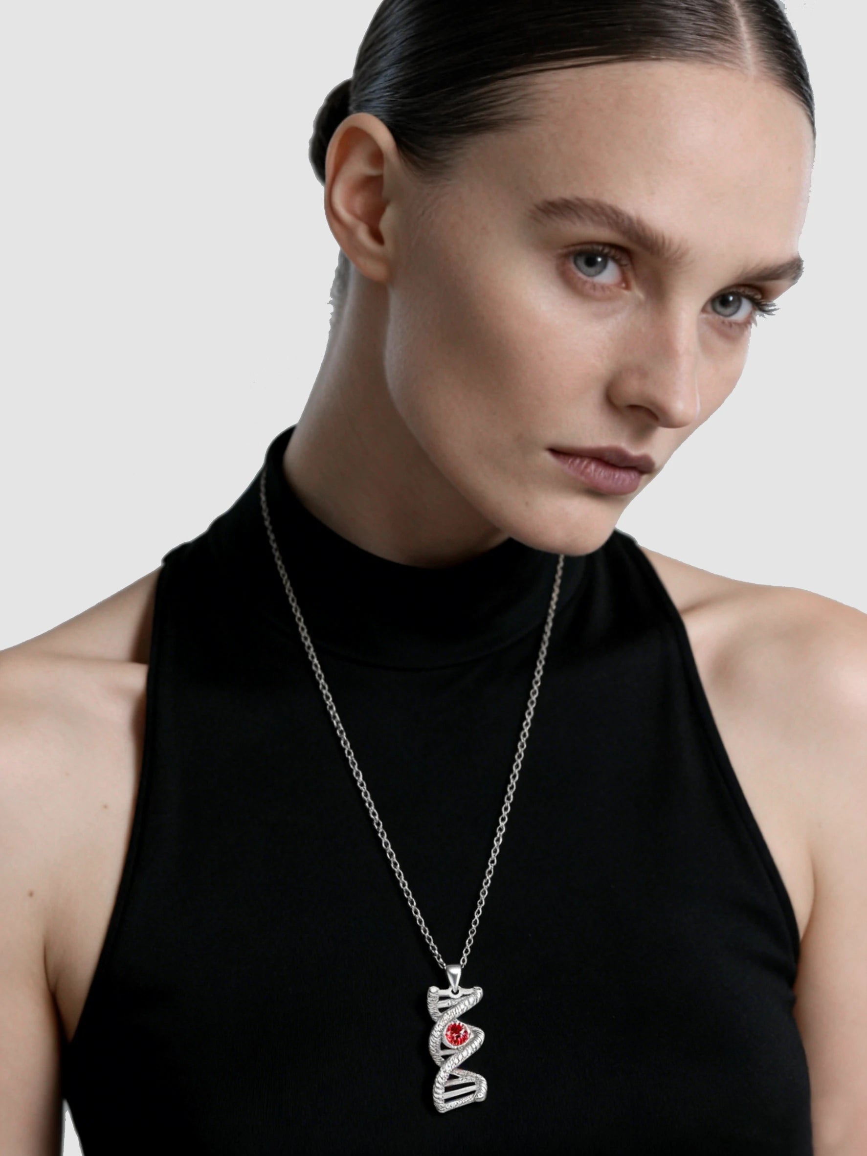 Blazing Gene DNA Pendant
Twisted Ruby Gene Necklace
Life Code Ruby Necklace
Unique Design Twisted Gene Pendant
Ruby-Embedded DNA Necklace
Luxury Blazing Symbol Pendant
One-of-a-Kind Twisted Ruby Necklace
Designer Blazing Gene Pendant
Daily Wear Ruby DNA Necklace