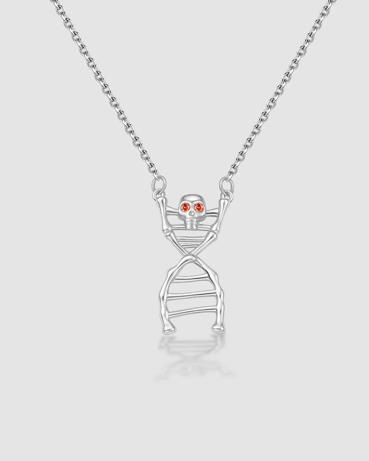 Bone Sequence Gene DNA Pendant
Skull-Embedded Gene Necklace
Life Code Skull Necklace
Unique Design Skull Gene Pendant
Ruby-Eyed DNA Necklace
Luxury Dark Gene Pendant
One-of-a-Kind Bone Sequence Skull Necklace
Designer Bone Sequence Gene Pendant
Daily Wear Skull DNA Necklace