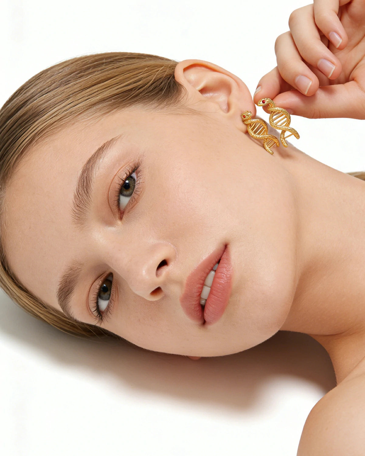 Scarlet-Eyed Serpent Asymmetric Earrings 
DNA Chain Snake Earrings 
Ruby Snake Head Earrings 
Unique Design Asymmetric Earrings 
Life Symbol Snake Earrings 
Personalized DNA Chain Earrings 
Luxury Serpent Totem Earrings 
Designer Asymmetric Earrings 
One-of-a-Kind Snake DNA Earrings