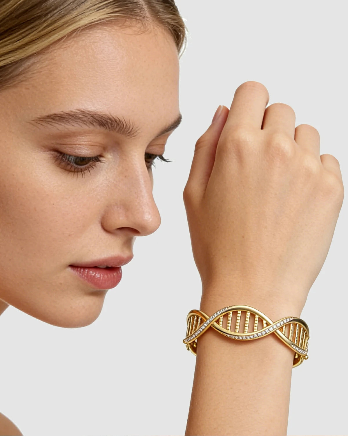 Double Helix Gene DNA Bracelet
Diamond-Wrapped Cross DNA Gold Bracelet
Life Code Cross Bracelet
Unique Design Double Helix Gene Bracelet
Double Helix Diamond-Wrapped Gold Bracelet
Luxury 3D Gene Bracelet
One-of-a-Kind Cross DNA Bracelet
Designer Double Helix Gene Bracelet
Daily Wear Double Helix DNA Bracelet
