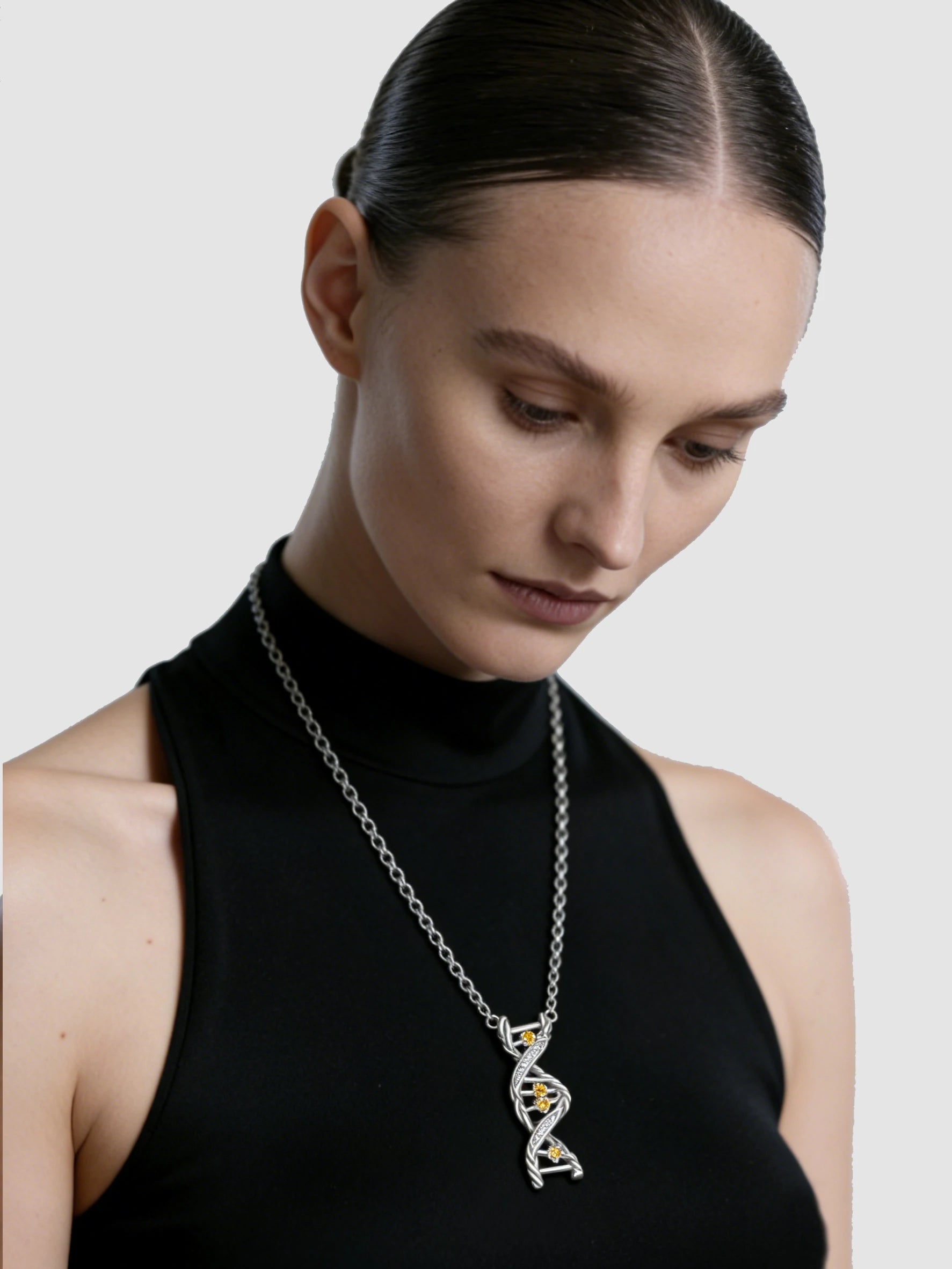 Flame Spot Gene DNA Pendant
Twisted Diamond-Studded Gene Necklace
Life Code Diamond-Studded Necklace
Unique Design Flame Spot Gene Pendant
Ruby & Diamond DNA Necklace
Luxury Gene Light Spot Pendant
One-of-a-Kind Twisted Diamond Necklace
Designer Flame Spot Gene Pendant
Daily Wear DNA Flame Spot Necklace