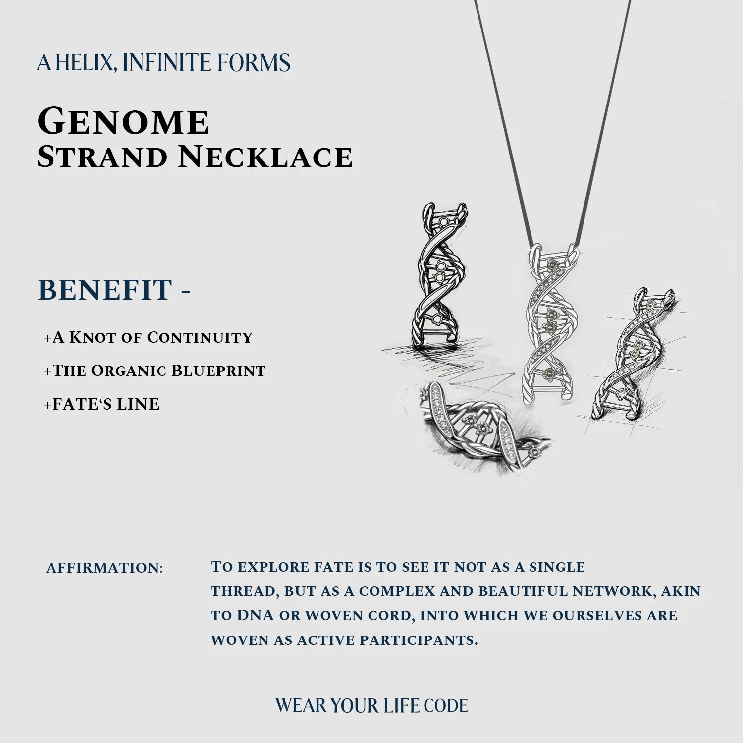 Flame Spot Gene DNA Pendant
Twisted Diamond-Studded Gene Necklace
Life Code Diamond-Studded Necklace
Unique Design Flame Spot Gene Pendant
Ruby & Diamond DNA Necklace
Luxury Gene Light Spot Pendant
One-of-a-Kind Twisted Diamond Necklace
Designer Flame Spot Gene Pendant
Daily Wear DNA Flame Spot Necklace