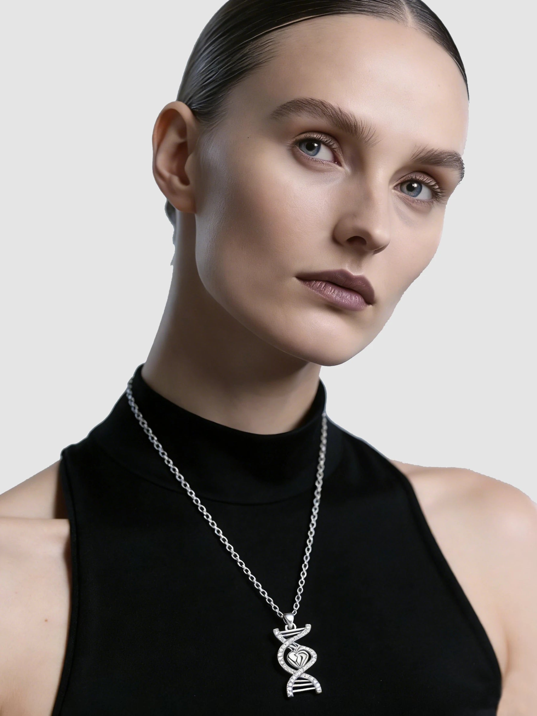 Heart-Linked Gene DNA Pendant 
Diamond-Studded Heart Gene Necklace 
Life Code Heart Necklace 
Unique Design Heart Gene Pendant 
Sparkling Heart-Linked DNA Necklace 
Luxury Heartbeat Gene Pendant 
One-of-a-Kind Diamond Heart Necklace 
Designer Heart-Linked Gene Pendant 
Daily Wear Heart DNA Necklace