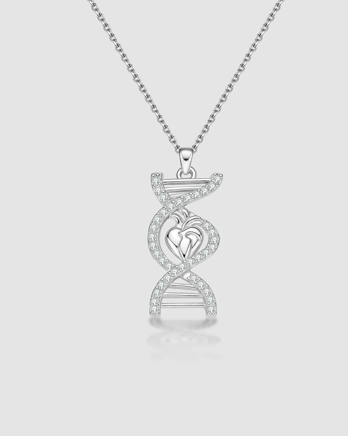 Heart-Linked Gene DNA Pendant 
Diamond-Studded Heart Gene Necklace 
Life Code Heart Necklace 
Unique Design Heart Gene Pendant 
Sparkling Heart-Linked DNA Necklace 
Luxury Heartbeat Gene Pendant 
One-of-a-Kind Diamond Heart Necklace 
Designer Heart-Linked Gene Pendant 
Daily Wear Heart DNA Necklace