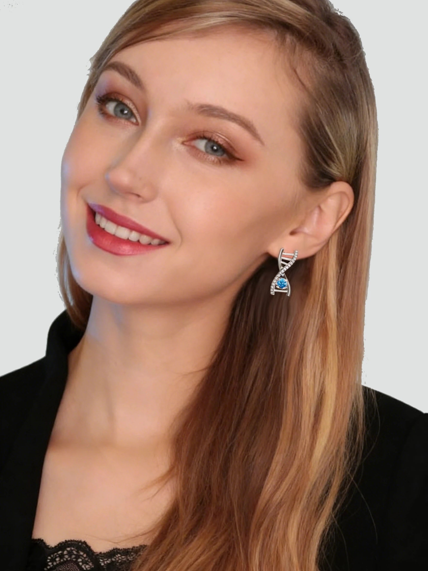 Unique Design Ice Blue Gene Earrings
One-of-a-Kind Asymmetric DNA Earrings
Luxury Cool Gene Earrings
Life Code Topaz Earrings
Ice Blue Gene DNA Earrings
Double Helix Diamond-Topaz Earrings
Designer Ice Blue Gene Earrings
Daily Wear Ice Blue DNA Earrings
Asymmetric Topaz Earrings