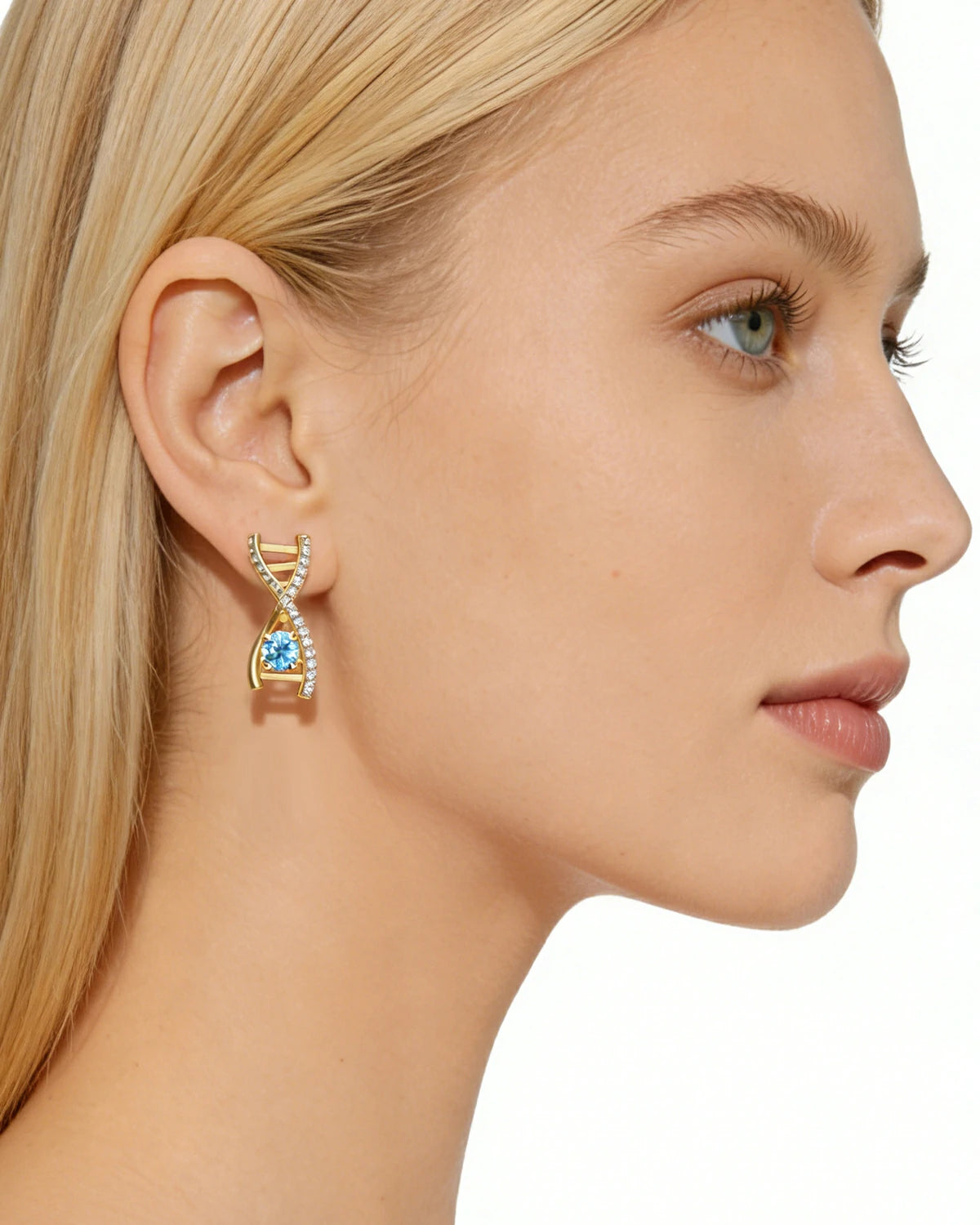 Unique Design Ice Blue Gene Earrings
One-of-a-Kind Asymmetric DNA Earrings
Luxury Cool Gene Earrings
Life Code Topaz Earrings
Ice Blue Gene DNA Earrings
Double Helix Diamond-Topaz Earrings
Designer Ice Blue Gene Earrings
Daily Wear Ice Blue DNA Earrings
Asymmetric Topaz Earrings