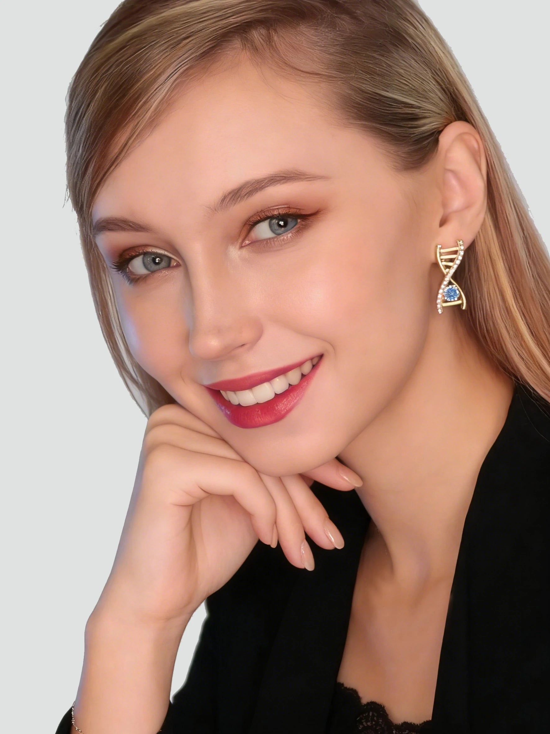 Unique Design Ice Blue Gene Earrings
One-of-a-Kind Asymmetric DNA Earrings
Luxury Cool Gene Earrings
Life Code Topaz Earrings
Ice Blue Gene DNA Earrings
Double Helix Diamond-Topaz Earrings
Designer Ice Blue Gene Earrings
Daily Wear Ice Blue DNA Earrings
Asymmetric Topaz Earrings