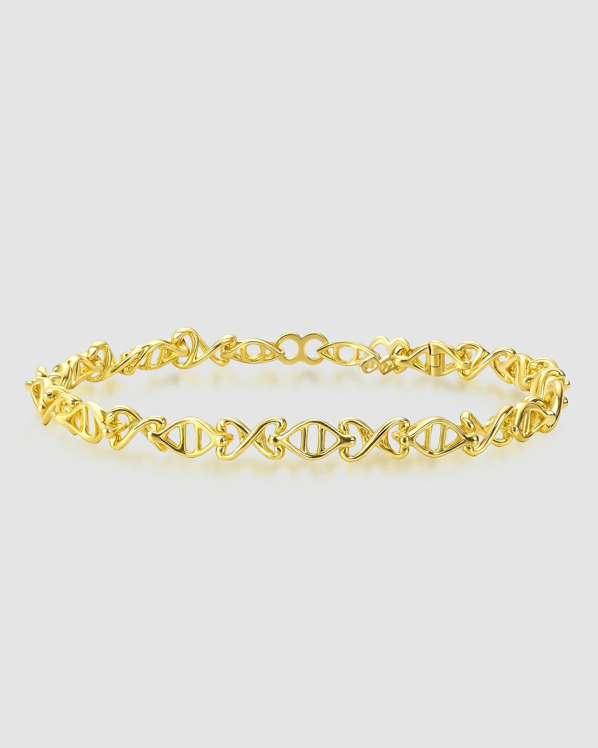 Linked Life Gene DNA Bracelet 
DNA Segment Gold Bracelet  
Life Code Segment Bracelet 
Unique Design Linked Life Gene Bracelet 
Linked DNA Gold Bracelet 
Luxury Closed-Loop Gene Bracelet 
One-of-a-Kind Segment DNA Bracelet 
Designer Linked Life Gene Bracelet 
Daily Wear DNA Gold Bracelet