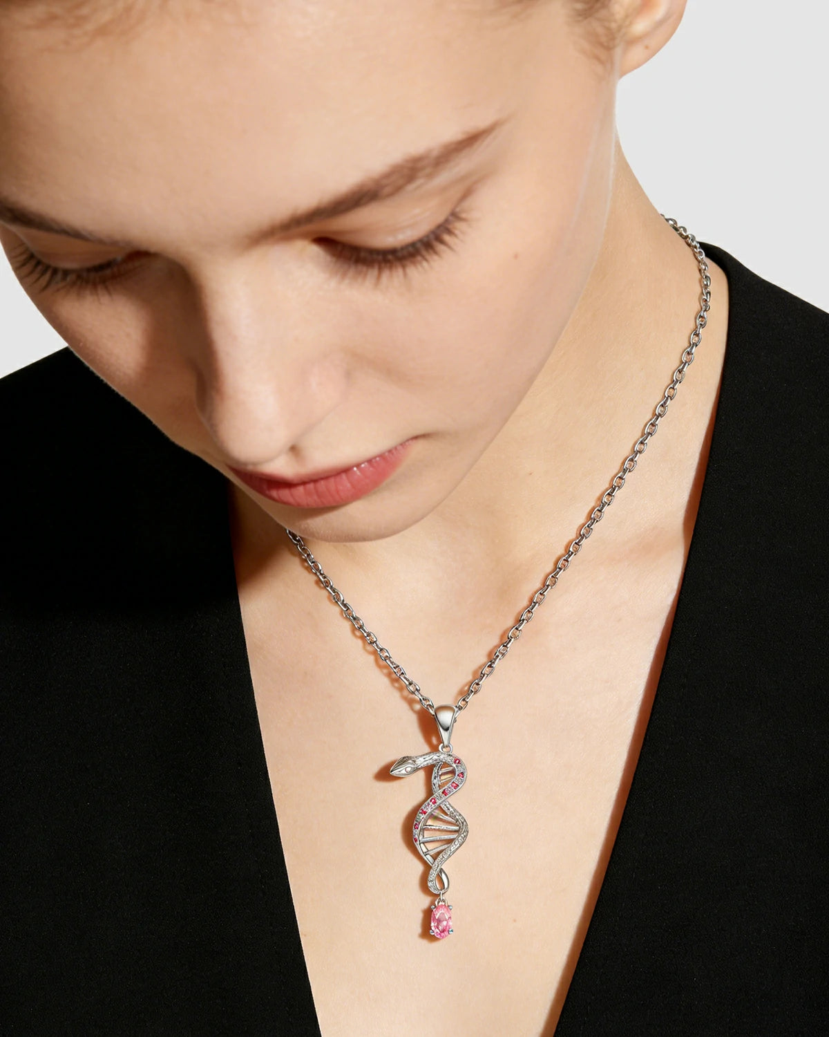 Serpent Gene DNA Pendant
Dual-Tone Diamond-Embedded DNA Pendant
Life Code Serpent Pendant
Unique Design Dual-Tone Gene Pendant
Black-Pink Diamond Serpent Pendant
Luxury Mysterious Gene Pendant
One-of-a-Kind Serpent DNA Pendant
Designer Serpent Gene Pendant
Daily Wear Dual-Tone DNA Pendant