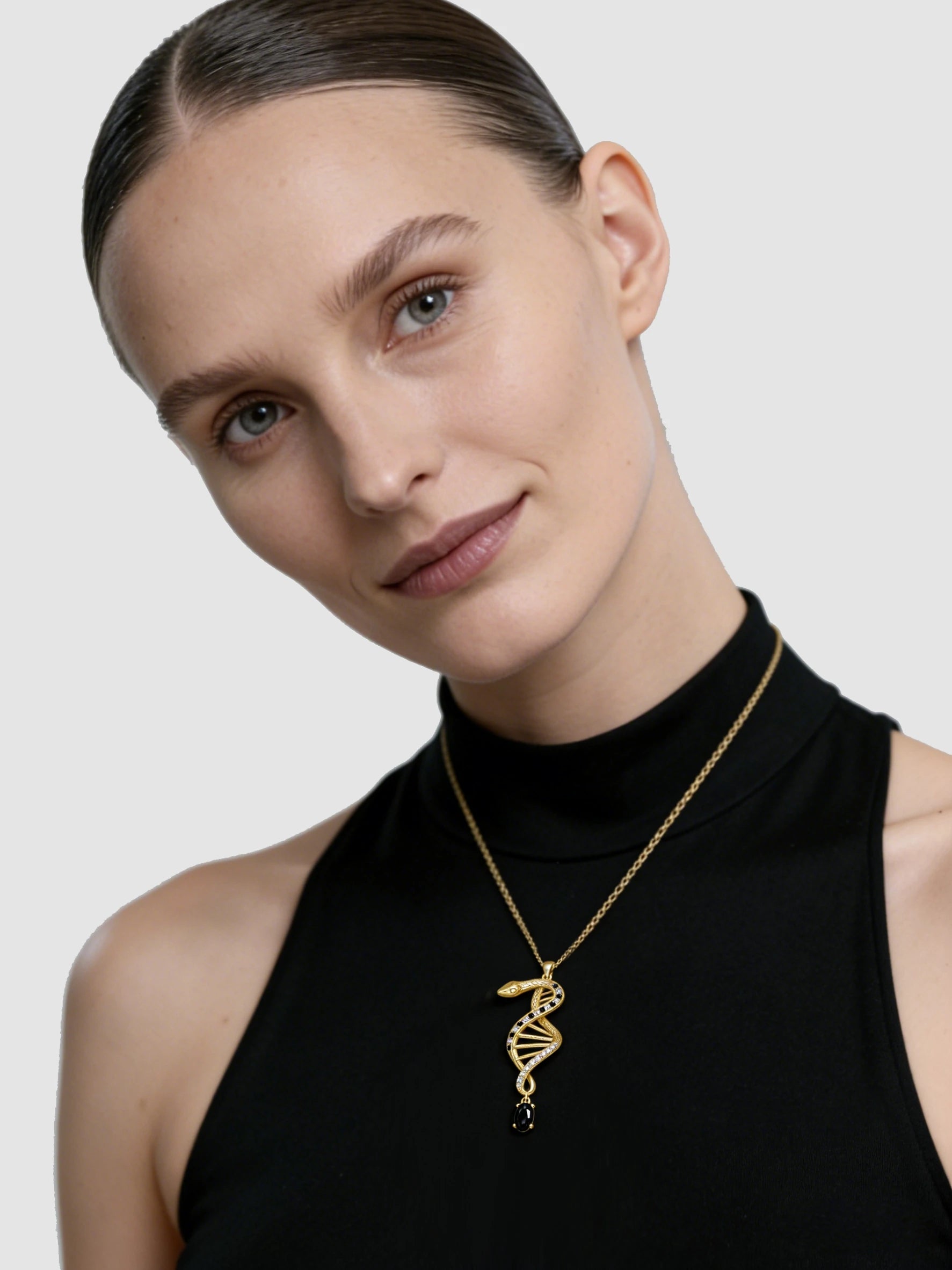 Serpent Gene DNA Pendant
Dual-Tone Diamond-Embedded DNA Pendant
Life Code Serpent Pendant
Unique Design Dual-Tone Gene Pendant
Black-Pink Diamond Serpent Pendant
Luxury Mysterious Gene Pendant
One-of-a-Kind Serpent DNA Pendant
Designer Serpent Gene Pendant
Daily Wear Dual-Tone DNA Pendant