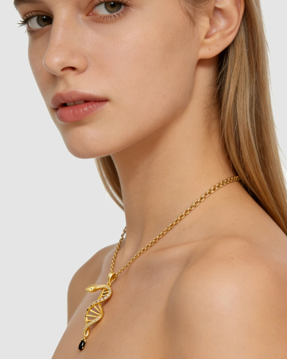 Serpent Gene DNA Pendant
Dual-Tone Diamond-Embedded DNA Pendant
Life Code Serpent Pendant
Unique Design Dual-Tone Gene Pendant
Black-Pink Diamond Serpent Pendant
Luxury Mysterious Gene Pendant
One-of-a-Kind Serpent DNA Pendant
Designer Serpent Gene Pendant
Daily Wear Dual-Tone DNA Pendant