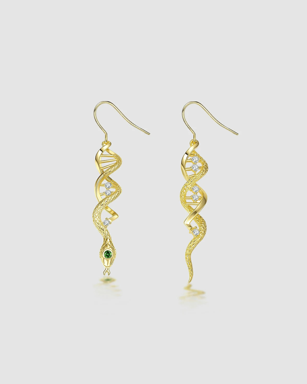Unique Design Serpent Eye Gene Earrings
Serpent's Gaze DNA Drop Earrings
One-of-a-Kind Asymmetric DNA Drop Earrings
Luxury Mysterious Gene Earrings
Life Code Serpent Earrings
Emerald & Diamond Drop Earrings
Double Helix Serpent Drop Earrings
Designer Serpent's Gaze Earrings
Daily Wear Serpent DNA Earrings