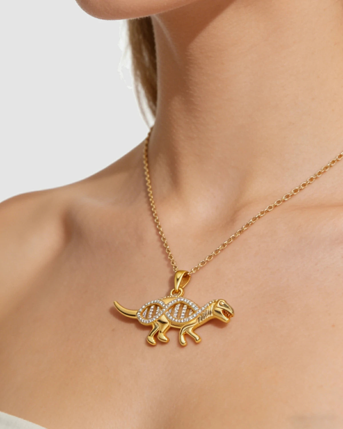 Stardust Prehistory Dinosaur Pendant
Diamond-Studded Dinosaur DNA Necklace
Life Code Diamond Dinosaur Necklace
Unique Design Dinosaur DNA Pendant
Sparkling Gene Chain Dinosaur Necklace
Luxury Prehistoric Stardust Pendant
One-of-a-Kind Diamond Dinosaur Necklace
Designer Stardust Prehistory Pendant
Daily Wear Dinosaur DNA Necklace