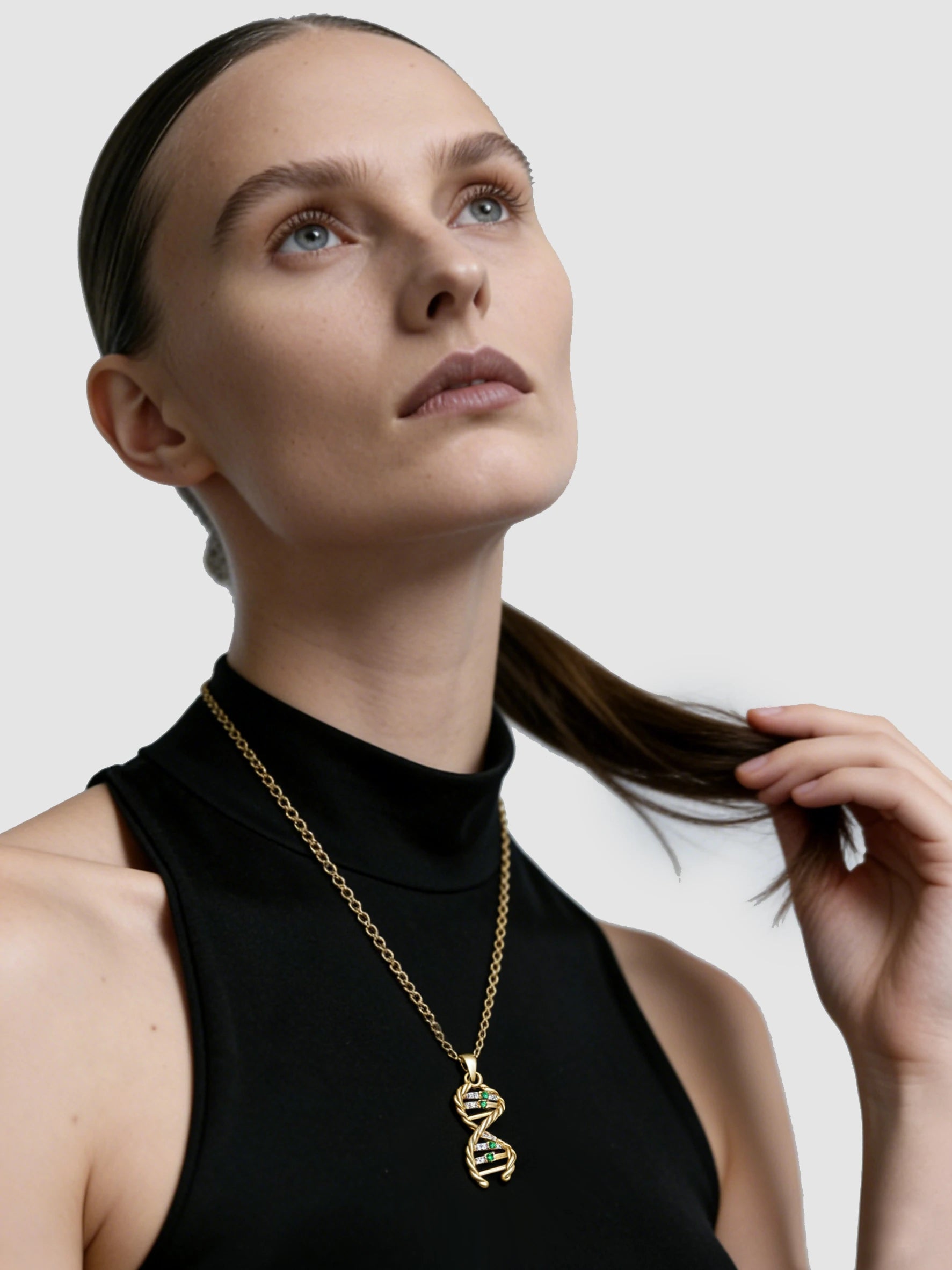 Life Vine DNA Helix Necklace
Life Vine Gene Pendant
Twisted DNA Emerald Necklace
Unique Design DNA Helix Pendant
Emerald Gene Chain Necklace
Luxury Life Symbol Pendant
One-of-a-Kind Twisted DNA Necklace
Designer Life Vine Pendant
Daily Wear Elegant Gene Necklace