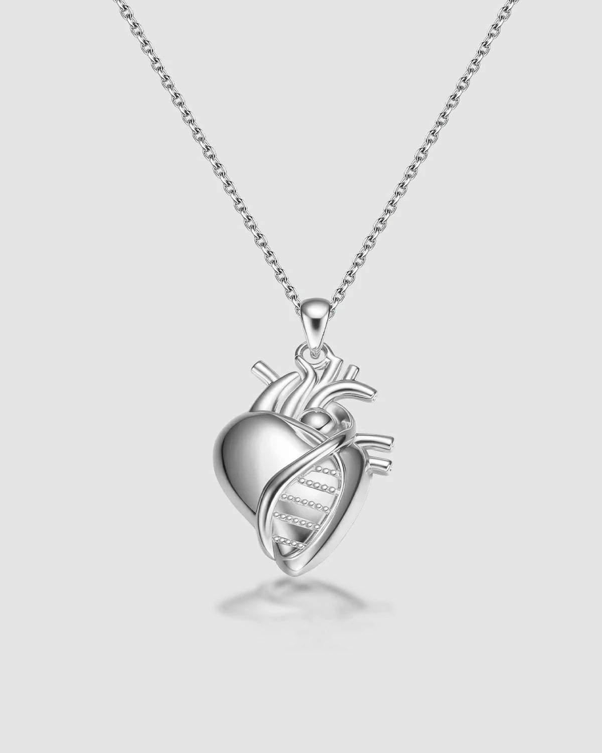 Heartbeat Gene Heart Pendant 
3D Heart DNA Necklace  
Life Code Heart Necklace 
Unique Design Heart DNA Pendant 
Gene Chain Heart Necklace 
Luxury Life Symbol Pendant 
One-of-a-Kind 3D Heart Necklace 
Designer Heartbeat Gene Pendant 
Daily Wear Heart DNA Necklace