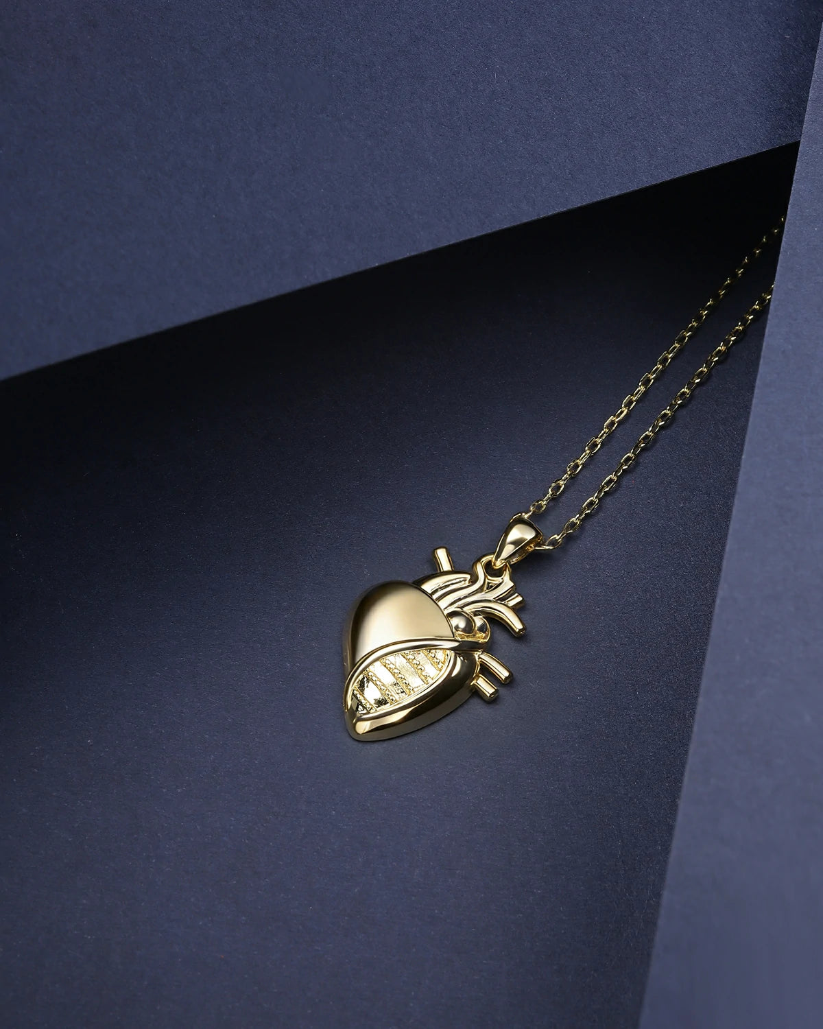 Heartbeat Gene Heart Pendant 
3D Heart DNA Necklace  
Life Code Heart Necklace 
Unique Design Heart DNA Pendant 
Gene Chain Heart Necklace 
Luxury Life Symbol Pendant 
One-of-a-Kind 3D Heart Necklace 
Designer Heartbeat Gene Pendant 
Daily Wear Heart DNA Necklace