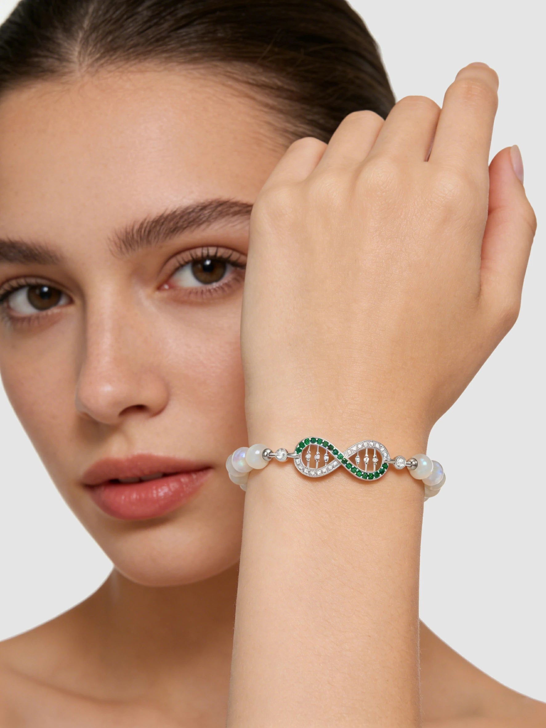 Elegant Bracelet
DNA Infinity Jewelry DNA
Healing Crystal Bracelet
Elegant Everyday Jewelry
Symbolic Bracelet
Moon Glow Accessories
Symbolic Bracelet
Spiritual Healing Wear
Delicate Handmade