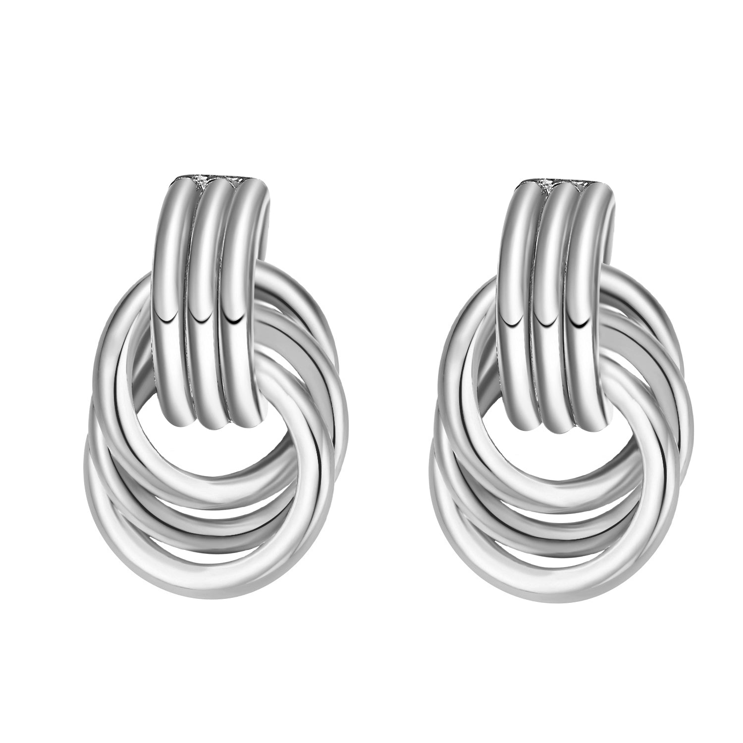 ENVYOU Knot Stud Earrings