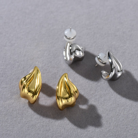 ENVYOU Chunky Stud Earrings