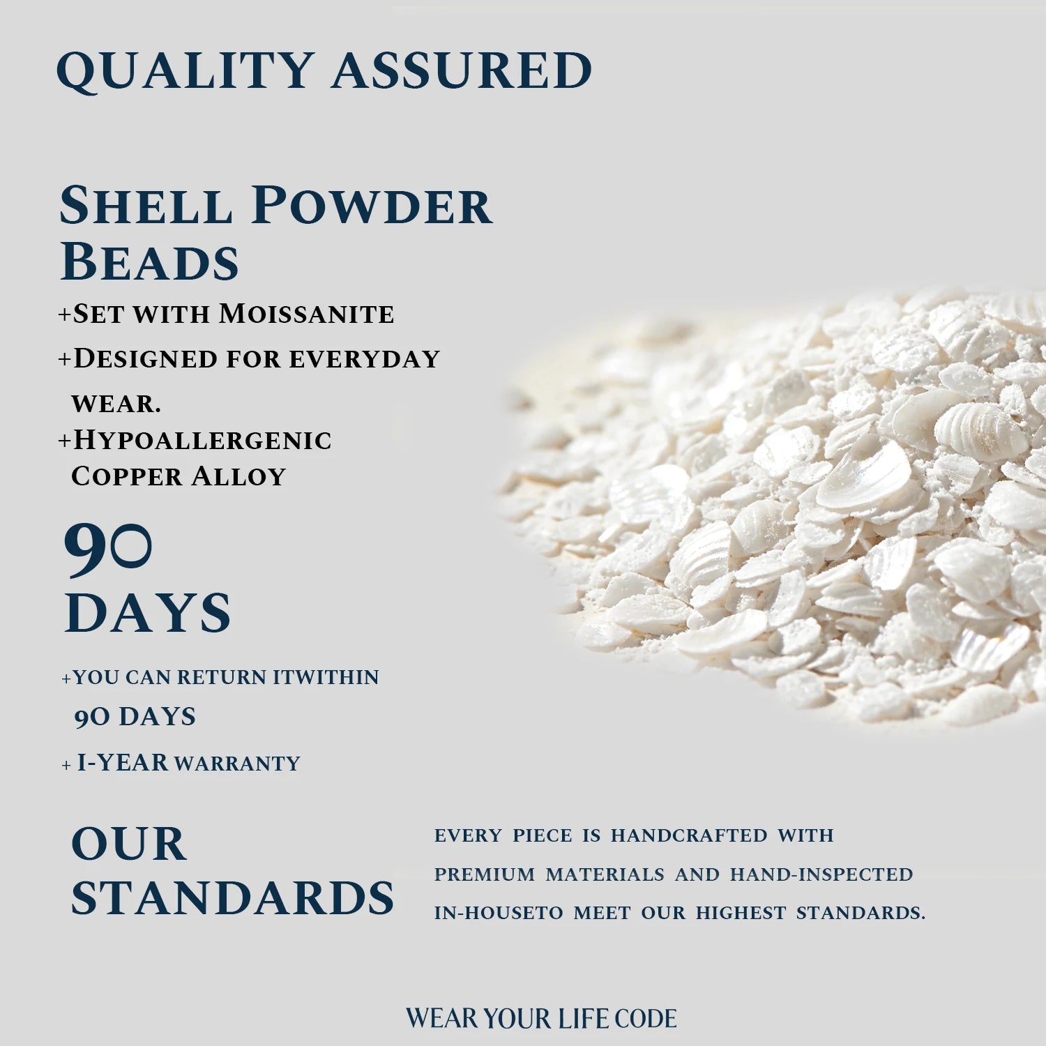 Moonlit DNA Bracelet ·  Pearl & Emerald Infinity Design