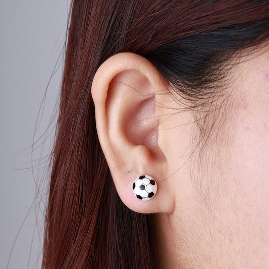 ENVYOU Sports Stud Earrings