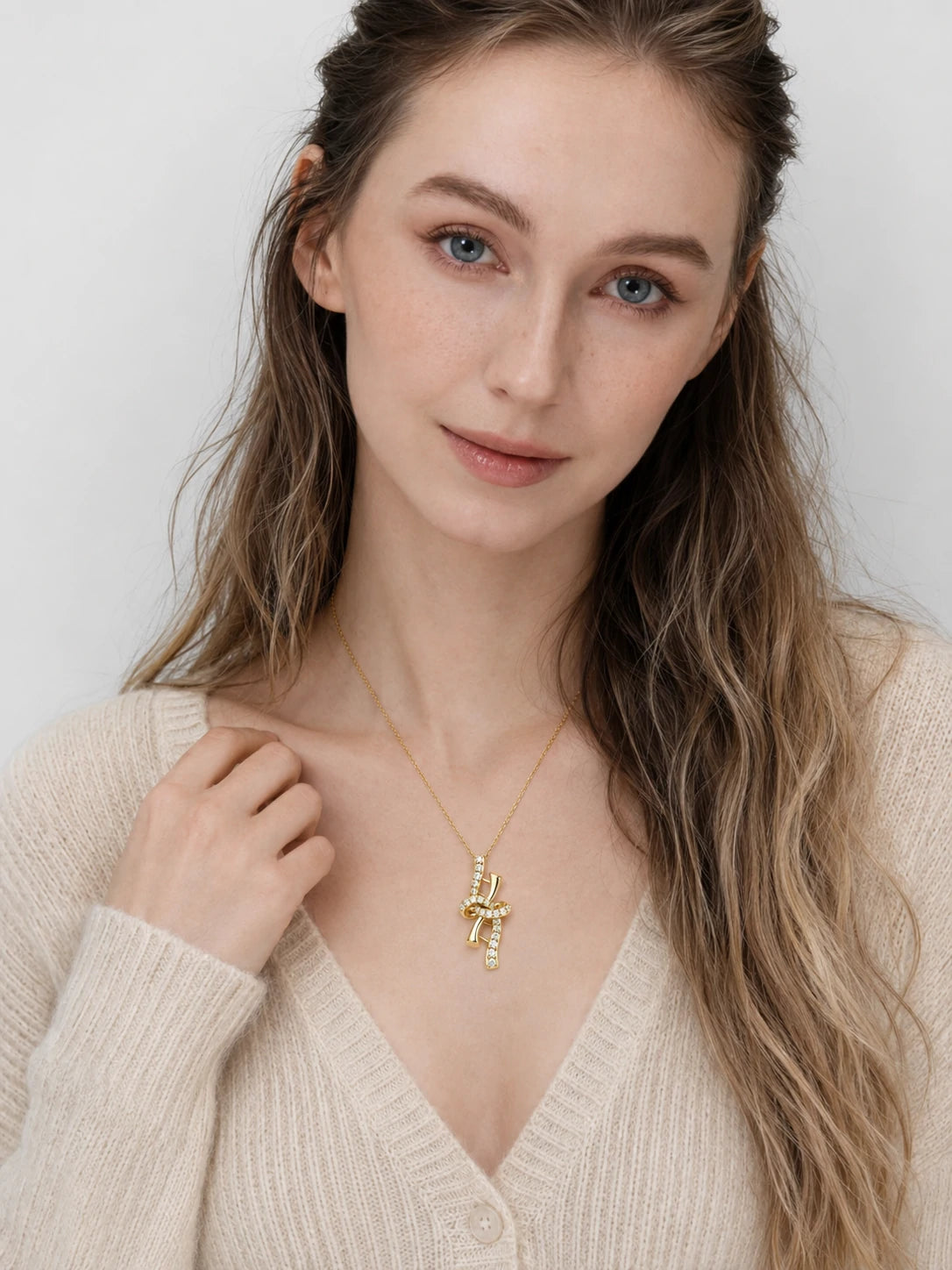 Ribbon Gene · DNA Double Helix Pendant